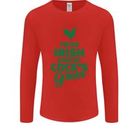 Irish Even My Cocks Green St Patricks Day Uomo Long Sleeve T-Shirt
