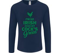Irish Even My Cocks Green St Patricks Day Uomo Long Sleeve T-Shirt