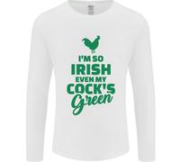 Irish Even My Cocks Green St Patricks Day Uomo Long Sleeve T-Shirt