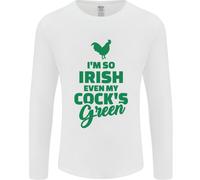 Irish Even My Cocks Green St Patricks Day Uomo Long Sleeve T-Shirt