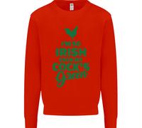 Irish Even My Cocks Green St Patricks Day Uomo Sweatshirt Jumper