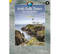 Irish folk tunes for descant recorder - 63 traditional pieces - recueil + enregistrement(s) en ligne