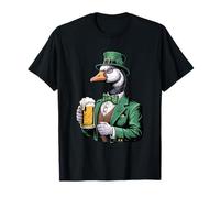 Irish Goose St Patricks Day Trifoglio Divertimento Maglietta