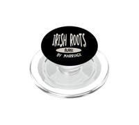 Irish Heritage Irish Roots by Marriage Burke Cognome PopSockets PopGrip per MagSafe