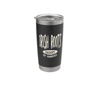 Irish Heritage Irish Roots by Marriage Daugherty Cognome Bicchiere termico in acciaio inox doppia parete