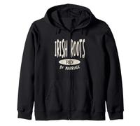 Irish Heritage Irish Roots by Marriage Foley Cognome Felpa con Cappuccio