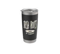 Irish Heritage Irish Roots by Marriage Lynch Cognome Bicchiere termico in acciaio inox doppia parete