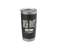 Irish Heritage Irish Roots by Marriage Magee Cognome Bicchiere termico in acciaio inox doppia parete