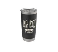 Irish Heritage Irish Roots by Marriage Mullan Cognome Bicchiere termico in acciaio inox doppia parete
