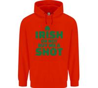 Irish Or Not Buy Me A Shot St Patricks Day Uomo Felpa