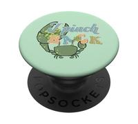 Irish Punch Back Shamrock Crab Lucky St Patricks Art PopSockets PopGrip Adesivo