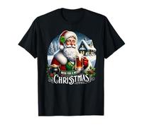 Irish Santa ti augura una maglietta di buon Natale Maglietta