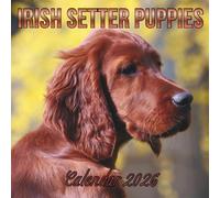 Irish Setter Puppies Calendar 2026: 12 Months Organizer For Home & Office From January to December