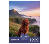 Irish Setter, Puzzle Da 1000 Pezzi, Stimola Memoria E Creatività, Perfetto Per Regali, Adatto Dai 10 Anni, Pet Dog, 70x50cm/1000pcs