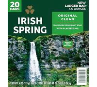 Irish Spring Original Deodorante Sapone 20 x 4 oz Sapone Unisex