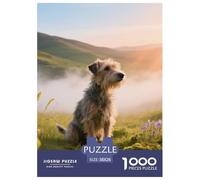 Irish Terrier, Gioco Di Puzzle Da 1000 Pezzi, Attività Conviviale Per La Famiglia, Regalo O Souvenir, Adatto Dai 10 Anni, Pet Dog, 38x26cm/1000pcs
