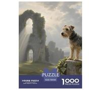Irish Terrier Puzzle 1000 Pezzi Pet Dog - Gioco Emozionante Serale, Materiale Premium, Ideazione Calma E Creativa - 70x50cm/1000pcs