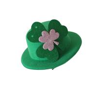 Irish Themed Green Top Clip per capelli per la festa di Stpatricks Day Celebration Costume Accessori Small Caps Holiday Party Accessori