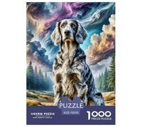 Irish Wolfhound, Puzzle Da 1000 Pezzi, Attività Creativa E Rilassante, Perfetta Per Momenti Di Tranquillità, Adatto Dai 14 Anni, Pet, 70x50cm/1000pcs
