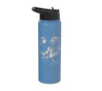Irish Wolfhound Stainless Steel Insulated Water Bottle
