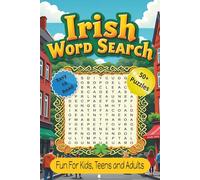 Irish Word Search Puzzle Book: Word Searches with Easy to Read Print about Ireland, Leprechauns, Irish Culture and More | 6x9 inches, 110 pages | 50+ ... . . . for Holidays, Vacations and Free Time