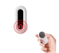 Irishom Allarme Casa Senza Fili con luci di avvertimento e suoni di allarme, Volume Regolabile, Sensore di Contatto Intelligente con Telecomando per Uso Residenziale, Hotel, Garage