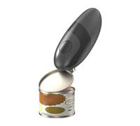 Irishom Apriscatole Elettrico Automatico, Apriscatole Facile Estrazione, Portatile per la Casa con Bordo Liscio e Taglio Laterale, Adatto per Varie Forme di Lattine