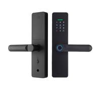 Irishom Blocco Intelligente WiFi Keyless Entry Lock Ty App/impronta Digitale/password/Metodi di Sblocco dei Tasti Meccanici Lock per la Porta della Porta di Spessore da 35-60 Mm Office