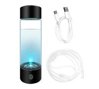 Irishom Generatore di Acqua di Idrogeno con Tecnologia PEM SPE Bottiglia d'Acqua di Idrogeno Ricaricabile da 330 ml - Macchina Ionizzatore d'Acqua Ricca di Idrogeno Portatile