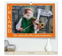 IRLAND - Die schönsten Fassadenmalereien (hochwertiger Premium Wandkalender 2026 DIN A2 quer), Kunstdruck in Hochglanz: Farbenfroh und originell - mal anders!