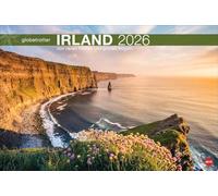 Irland Globetrotter Kalender 2026 - Von rauen Küsten und grünen Hügeln: Wandkalender XL mit Fotos der beeindruckenden irischen Landschaften. Kalender 2026 im Großformat mit Monatskalendarium.