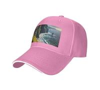 Irlanda All'aperto Contea Clare The Cliffs Stampa Neutro Sandwich Cappello Stile Fit Tutto L'anno Cappellini Da Baseball Regolabile Snug Secure, rosa, Taglia unica