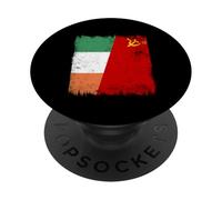 Irlanda Bandiera dell'Unione Sovietica Patrimonio URSS irlandese PopSockets PopGrip Adesivo