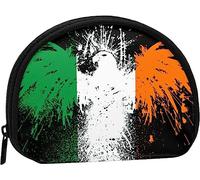 Irlanda Bandiera irlandese Portamonete Portafoglio Donna e ragazza Borsa alla moda carina Portamonete Portachiavi Borsa da donna Regalo