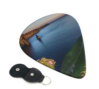 Irlanda Outdoors County Clare The Cliffs Plettri per chitarra con stampa 6 plettri per chitarra elettrica acustica per basso, chitarre acustiche elettriche, ukulele, sottili, medi, spessi, 0,96 mm