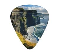 Irlanda Outdoors County Clare The Cliffs - Set di plettri per chitarra in ABS di alta qualità, vari spessori, migliora la tua esperienza di gioco