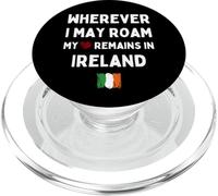Irlanda Ovunque io possa vagare Il mio cuore rimane in Irlanda PopSockets PopGrip per MagSafe