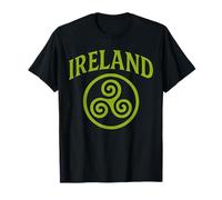Irlanda Triskele The Smiling Irish Eyes Celtic Triple Spiral Maglietta
