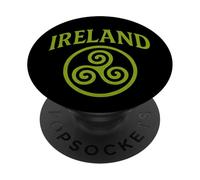 Irlanda Triskele The Smiling Irish Eyes Celtic Triple Spiral PopSockets PopGrip Adesivo