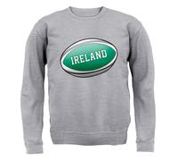 Irlandese Bandiera Rugby Sfera - Adulti Felpa/Maglione - Irlanda 6 League