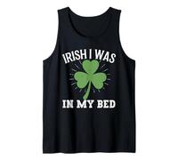 Irlandese Ero nel Mio Letto Lucky St Patricks Day Shamrock Canotta