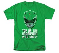 Irlandese Pride - Power Rangers - Top Di Il Morphin A Voi - T-Shirt