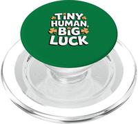 Irlandese St Patricks Piccolo Umano Grande Fortuna Trifoglio PopSockets PopGrip per MagSafe