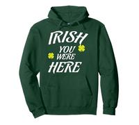 Irlandese Vorrei Che tu Fossi Qui Mi manchi Articolo Patty's Day Felpa con Cappuccio