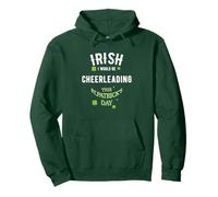 Irlandese Vorrei Essere Cheerleading Gioco di Parole di San Patrizio Felpa con Cappuccio