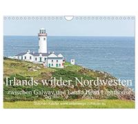 Irlands wilder Nordwesten, zwischen Galway und Fanad Head Lighthouse (Wandkalender 2026 DIN A4 quer), CALVENDO Monatskalender: Sanftes Land, raue See, ruhige Buchten.