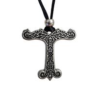 Irminsul Amuleto Ciondolo Pilastro Sacro Collana Talismano Sassone Gioielli e...