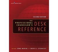 Irmo Marini The Professional Counselor's Desk Reference (Tascabile)