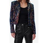 IRO Paris Daphne Jacket Shiny Blue Multico Taglia: 40 | Giacche Outlet | Donna | Blu