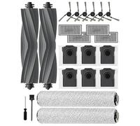 iRobacc Set di 22 Accessori per Mova S70 Roller Robot Aspirapolvere: 2 Spazzole Principale, 2 Mocio su Rullo, 6 Spazzola Laterale, 4 Filtri HEPA, 6 Sacchetto per la Polvere, 1 Cacciavite
